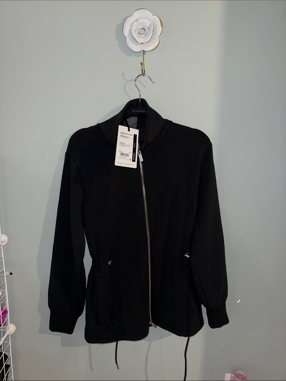 CALIA by Carrie Underwood Black Utility Scuba Jacket